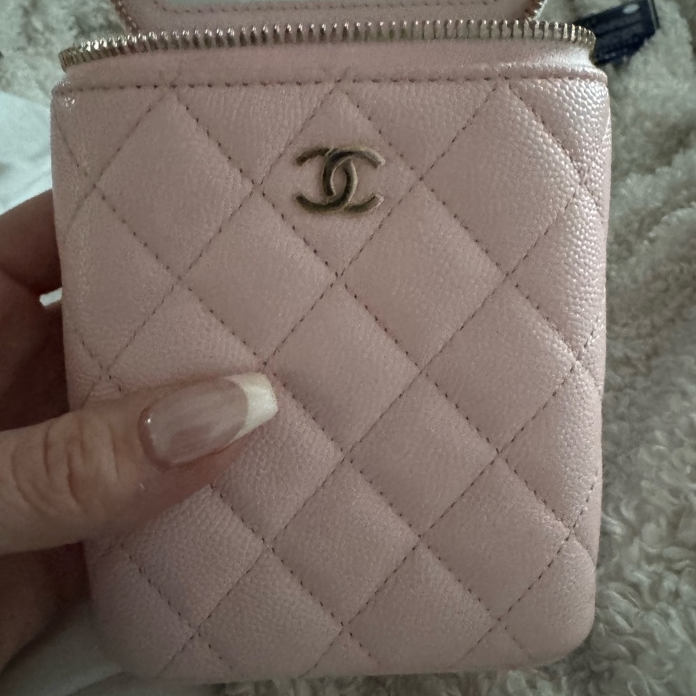 Chic Baby pink Chanel caviar Quilted Leather Bag - Picture 7 of 15